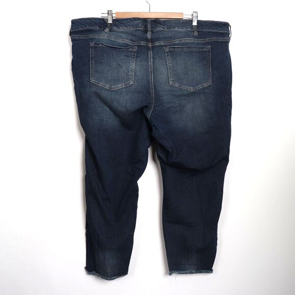 Torrid boyfriend Jeans Raw Hem size 26 - Picture 2 of 4